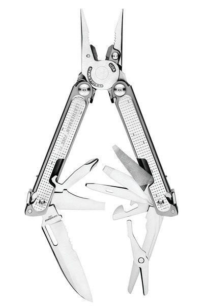 Leatherman Multitool FREE P2, stříbrná 832638