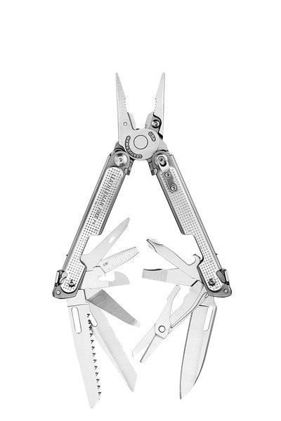 Leatherman Multitool FREE P4, stříbrná 832642