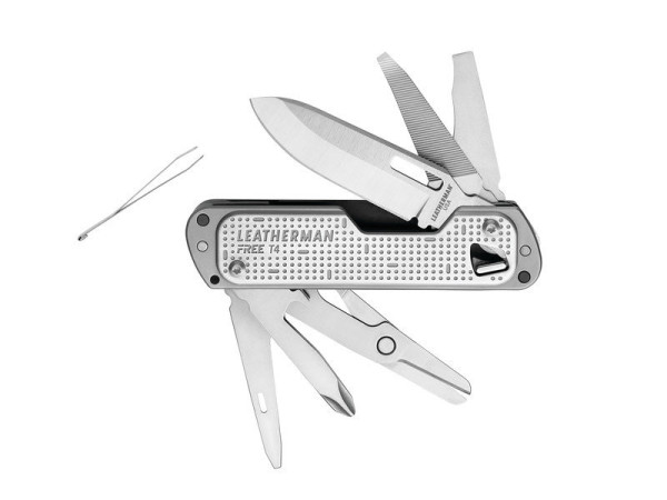 Leatherman Multifunkční kapesní nůž Free T4 stříbrný 832686