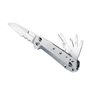 Leatherman Multifunkční nůž Free K4X, stříbrná 832662