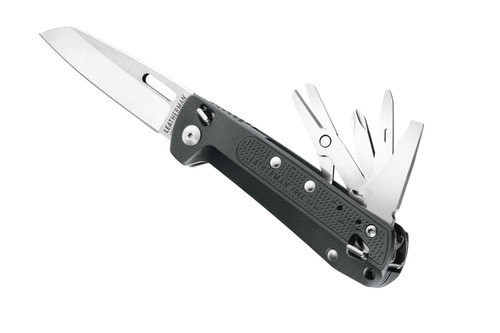 Leatherman Multifunkční nůž Free K4 šedý 832666