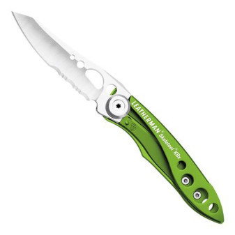 Leatherman SKELETOOL KBx nůž stříbrná/zelená 832384