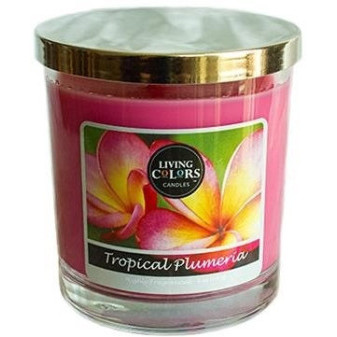 CANDLE LITE Living Colors TROPICAL PLUMERIA 141 g