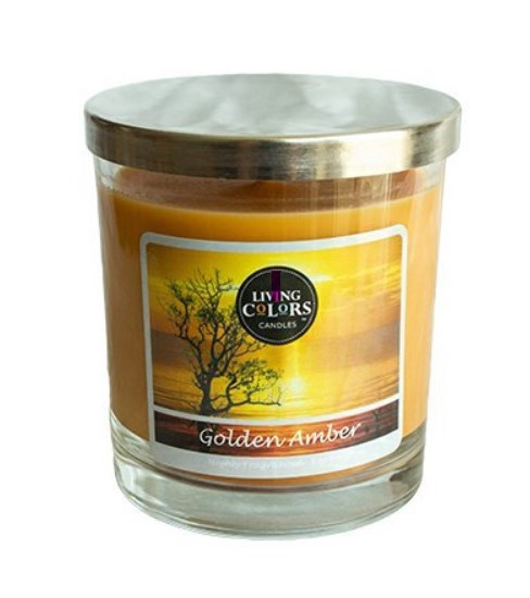 CANDLE LITE Living Colors GOLDEN AMBER 141 g