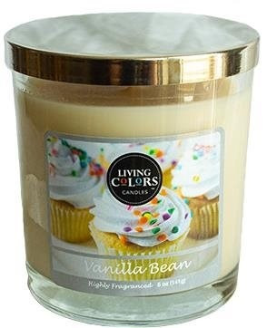 CANDLE LITE Living Colors VANILLA BEAN 141 g