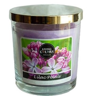 CANDLE LITE Living Colors Lilac Petals 141g