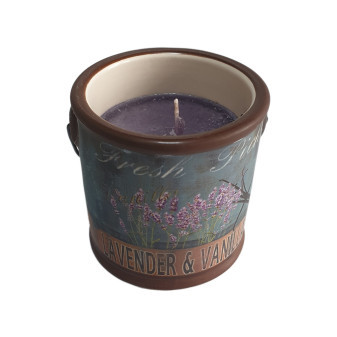 Cheerful Mini Farm Fresh Candle LAVENDER VANILLA (Levandule a Vanilka) 160 g