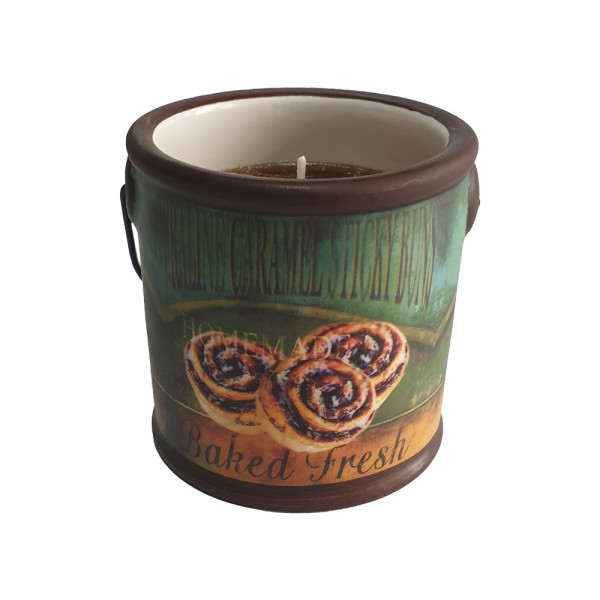 Cheerful Mini Farm Fresh Candle PRALINE CARAMEL STICKY BUNS 160 g