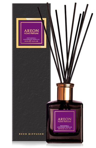 AREON HOME PERFUME BLACK 150ml - Patch-Lavender-Vanilla