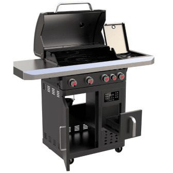 Landmann Plynový gril FRYTON COOK PTS 4.1 (15,0 kW) litinový rošt s fritézou