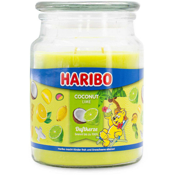 Haribo Vonná svíčka Coconut Lime 510 g