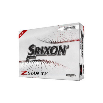 SRIXON Golfový míč Z STAR XV 7, bílý, 4-vrstvý, balení 12 ks