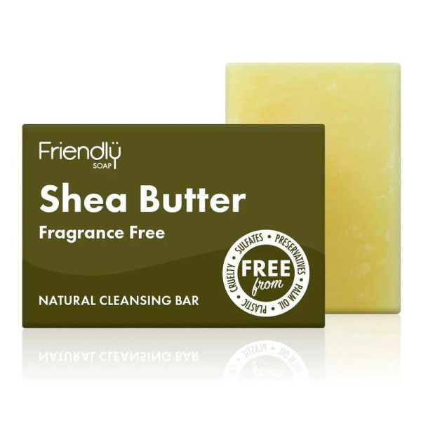 Friendly Soap Přírodní mýdlo na čištění obličeje s bambuckým máslem 95 g