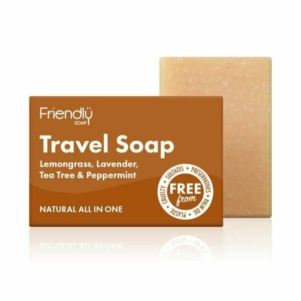 Friendly Soap Přírodní mýdlo na tělo i vlasy na cestování 95 g