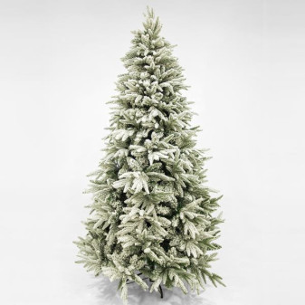 Vánoční umělý stromek Přírodní zasněžený strom 240 cm, 2. jakost