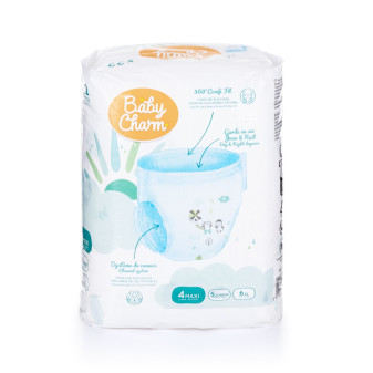 Baby Charm Super Dry Pant vel. 4 Maxi, 9-15 kg (22 ks)