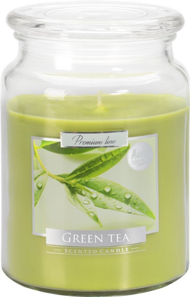 Aura vonná svíčka v dóze maxi Zelený čaj
