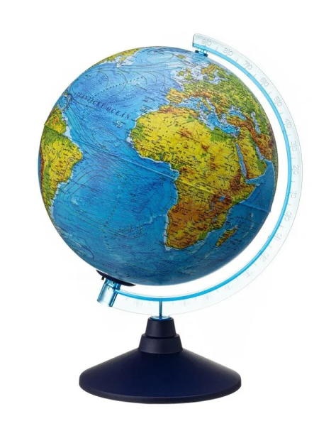 Alaysky Globe 32 cm Reliéfní fyzický glóbus, popisky ve slovenštině