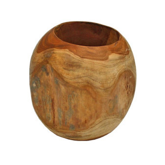 TEAK Svícen/květináč průměr 20 cm