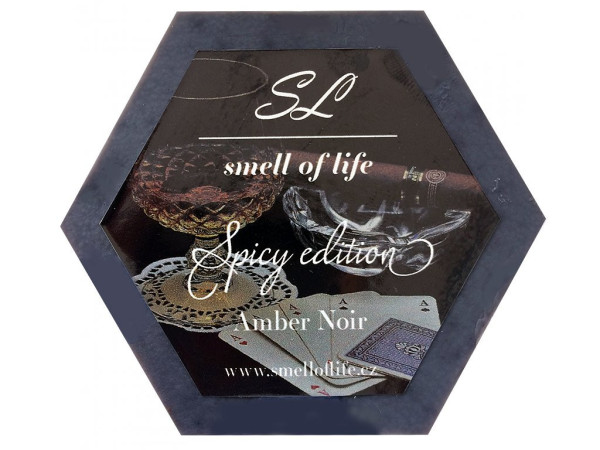 Smell of Life Vonný vosk Amber Noir 40 g