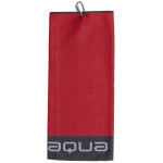 BIG MAX Golfový ručník, červená/černá