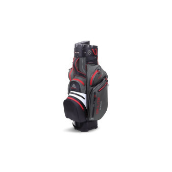 BIG MAX Golfový bag na vozík DRI LITE SILENCIO 2, černý/bílý/červený