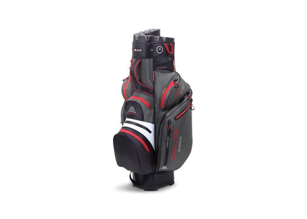 BIG MAX Golfový bag na vozík DRI LITE SILENCIO 2, černý/bílý/červený