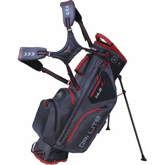 BIG MAX Golfový bag na nošení DRI LITE HYBRID 2, šedá/černá/červená