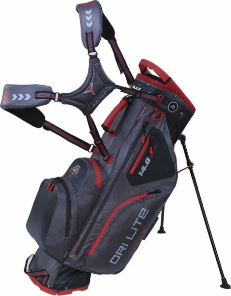 BIG MAX Golfový bag na nošení DRI LITE HYBRID 2, šedá/černá/červená