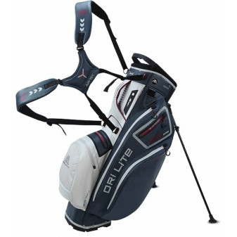 BIG MAX Golfový bag na nošení DRI LITE HYBRID 2, bílá/modrá/červená