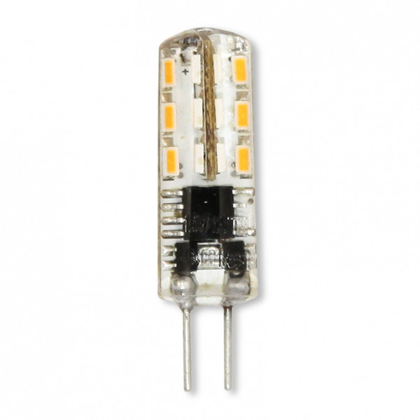 TESLA - LED  G4001540-1S, žárovka G4, 1,5W, 12V, 90lm, 10 000h, 4000K studená bílá, 360°