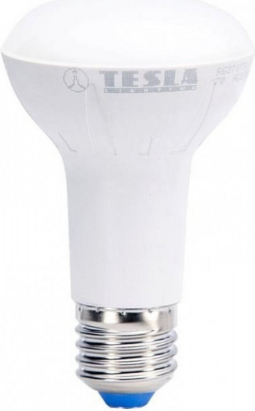 TESLA - LED  R6270730-5, žárovka Reflektor R63, E27, 7W, 230V, 560lm, 30 000h, 3000K teplá bílá,